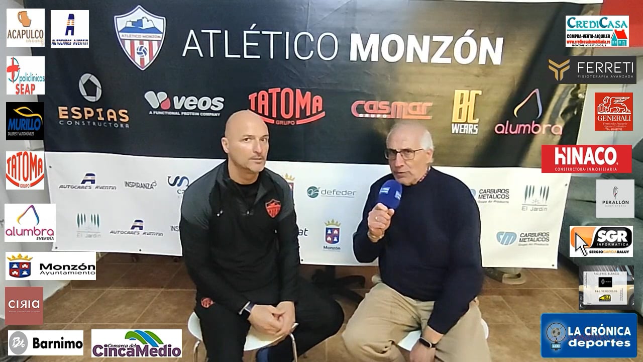 ISMAEL  MARIANI (Entrenador Monzón) At Monzón Alumbra 2-1 Cariñena / J 19 / 3ª División