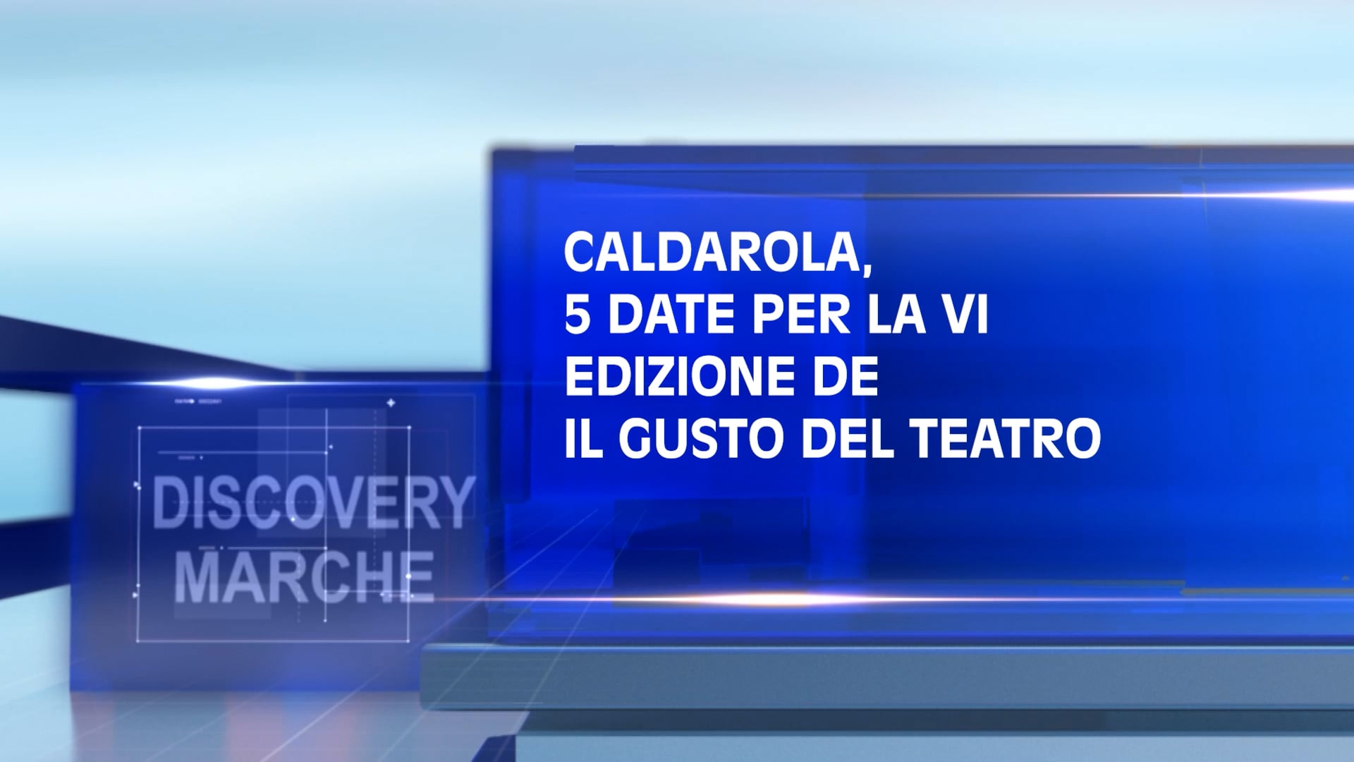 Caldarola, 5 date per la VI edizione de Il Gusto del Teatro - VIDEO