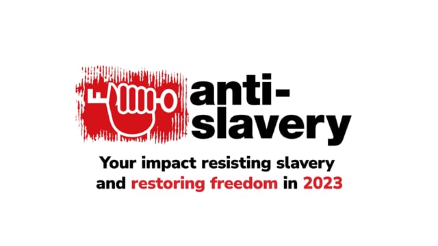 video thumbnail for Anti-Slavery International 2023 Year in Review on vimeo