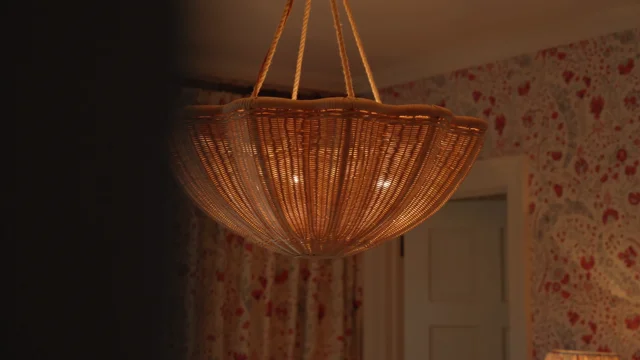 The Rattan Cone Hanging Light - Soane Britain