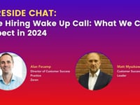 FIRESIDE CHAT- -The Hiring Wake Up Call- What We Can Expect in 2024”