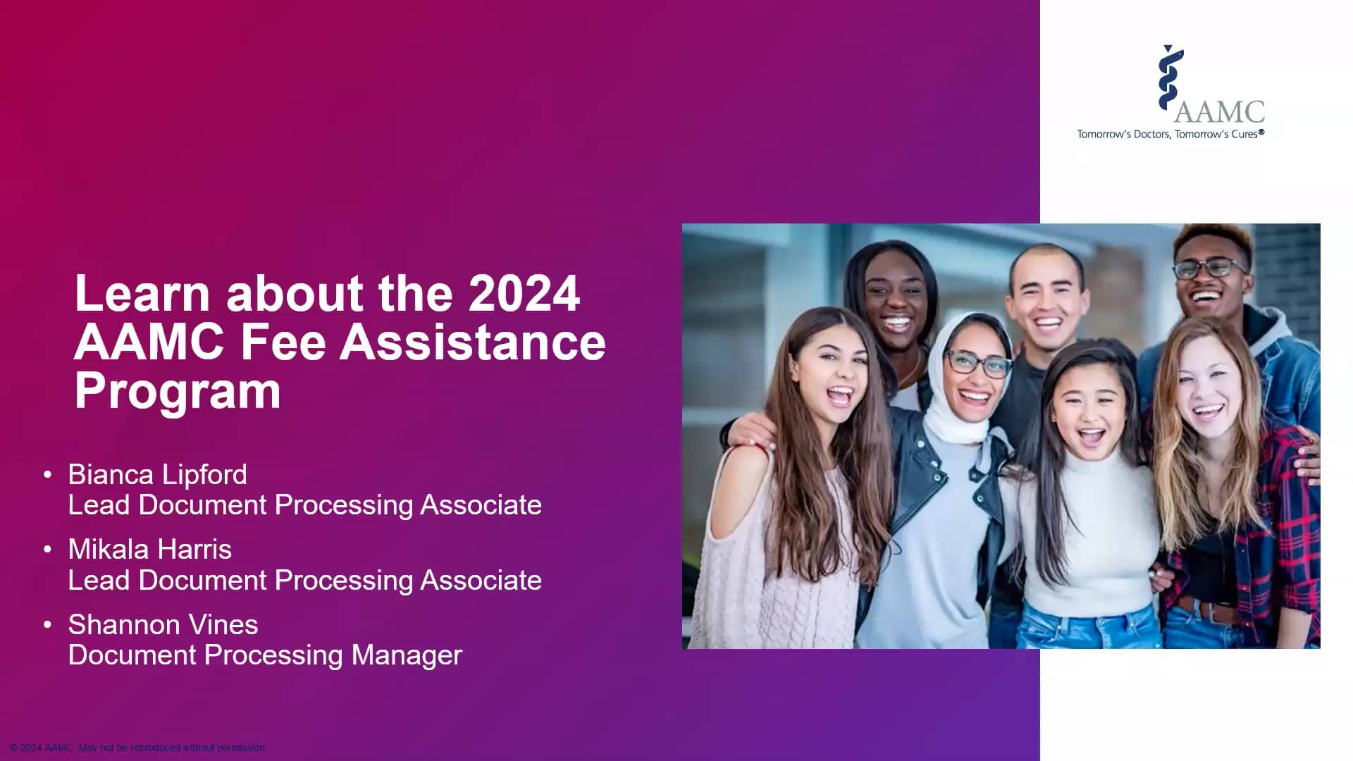 2024 AAMC Fee Assistance Program on Vimeo