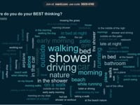 When and Where Do You Do Your Best Thinking (Interactive Exercise)