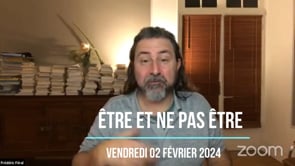 Être et ne pas être - Frédéric (©Change et Sois - 02-02-2024)