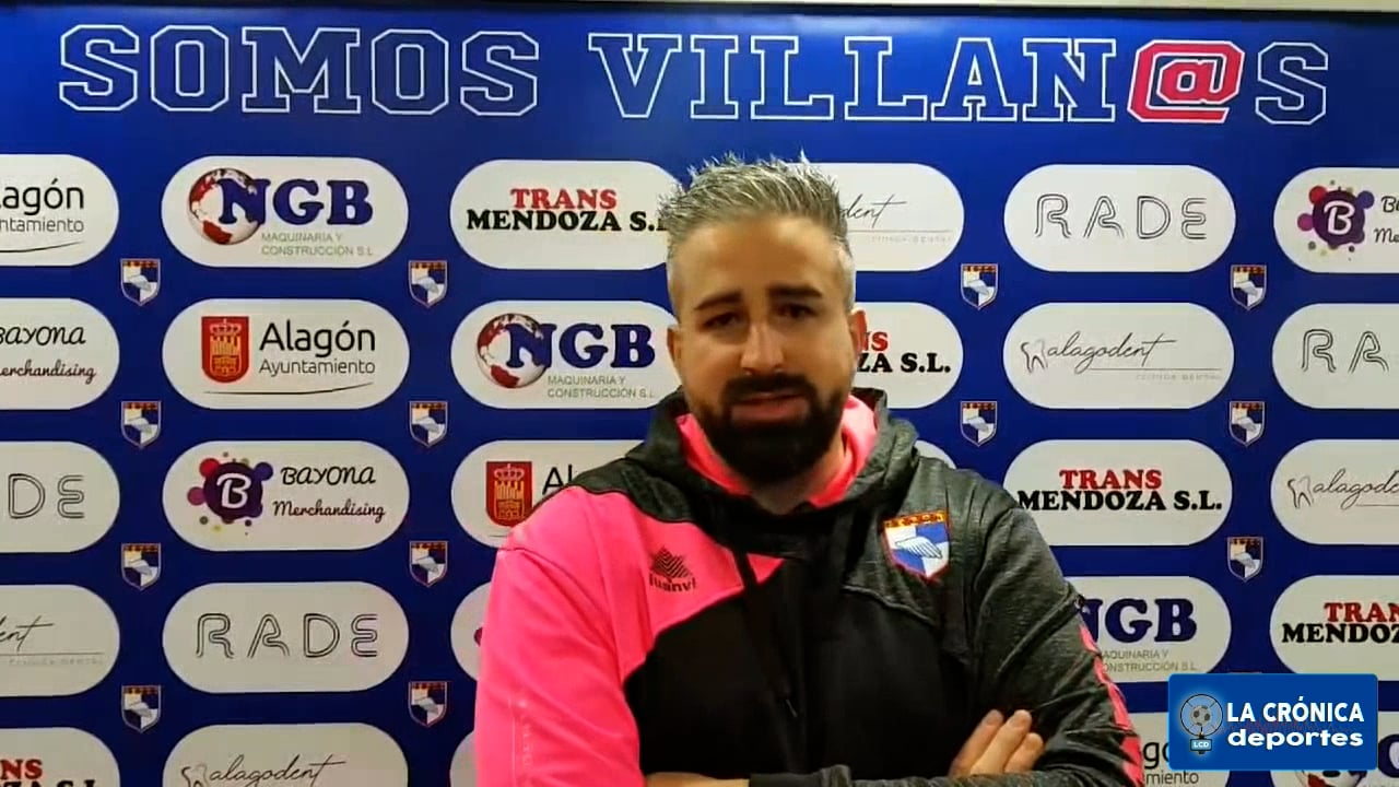 LUIS GISTAS (Entrenador Alagón) Villa de Alagón 1-1 UD San José / Jor. 19 - Preferente Gr 2