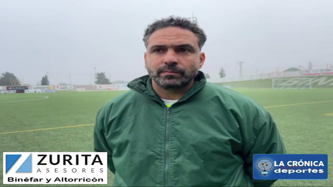 ROMARIO (Entrenador Altorricón) AT Binéfar 1-0 CD Altorricón / Jor. 19 - Preferente Gr 1 / Fuente: Facebook CD Altorricón
