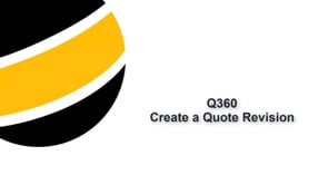 Quote Revisions