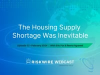 The Housing Supply Shortage was Inevitable