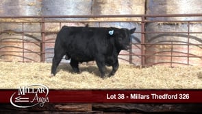 Lot #38 - MILLARS THEDFORD 326