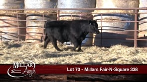 Lot #70 - MILLARS FAIR-N-SQUARE 338