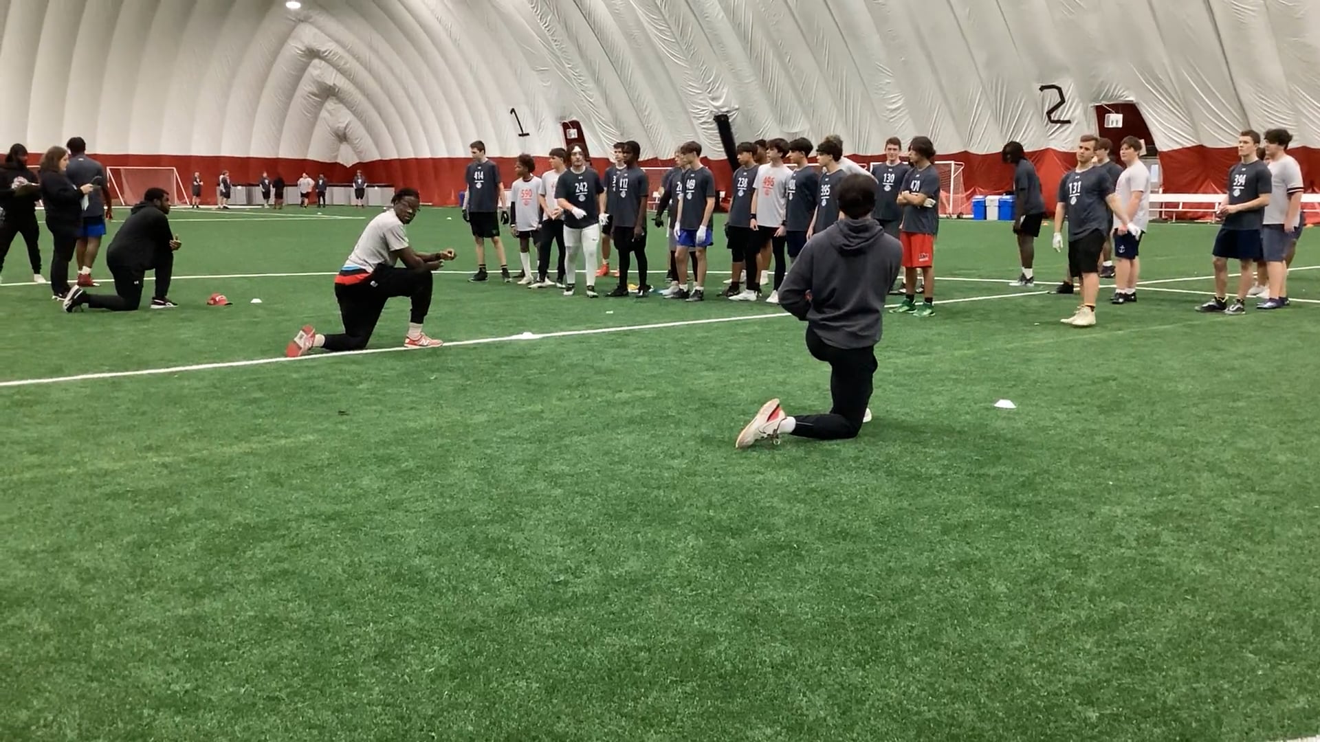 Watch torin dracopoulos's 5-10-5 Agility: 5.67 seconds