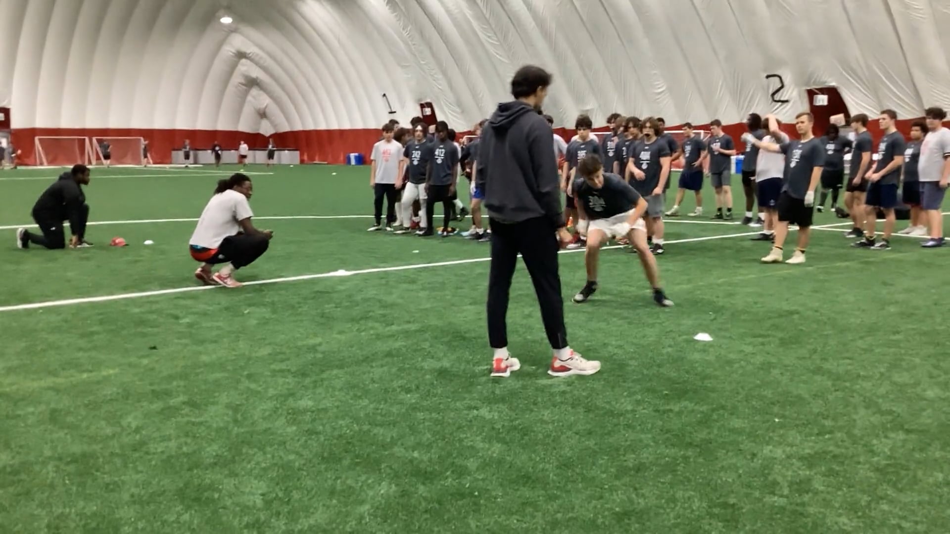 Watch Michael Bodnariuc's 5-10-5 Agility: 4.99 seconds