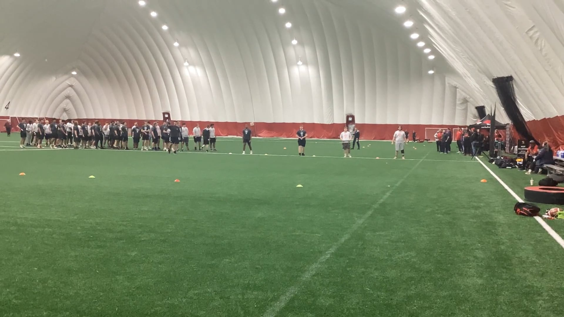 Watch PurpleShift athlete's 20 Yard Dash: 3.47 seconds