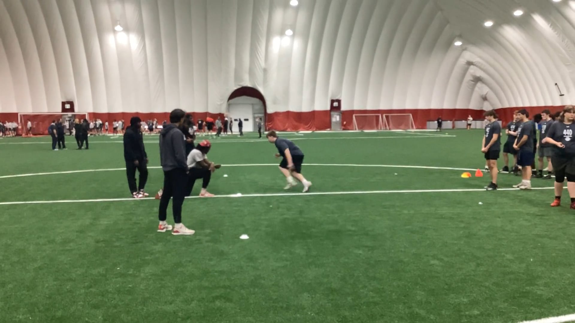 Watch lucas nicol's 5-10-5 Agility: 6.14 seconds