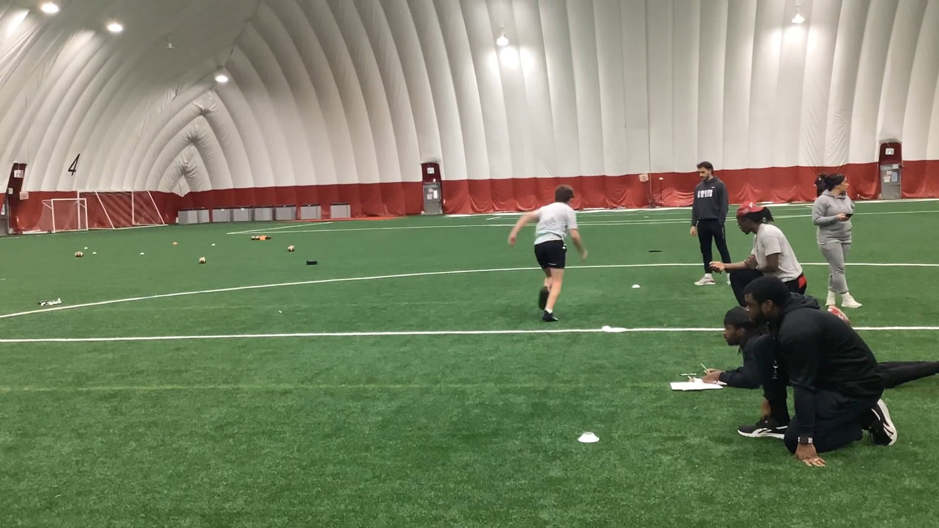 Watch oliver poupore's 5-10-5 Agility: 5.44 seconds