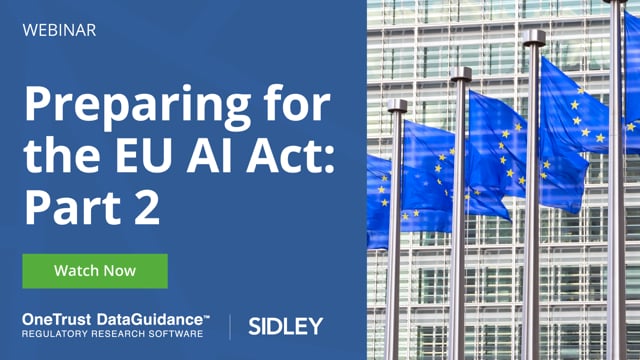 Preparing for the EU AI Act: Part 2