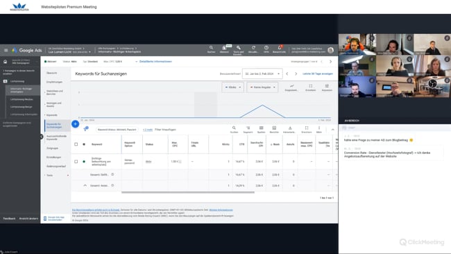 Google Ads für Blogartikel, Offline Conversions, Tipps für alle Dienstleister, Lead-Formular Optimierung, Datenschutzkonformität von erweitertem Conversion-Tracking & Einschätzung über Automatisierung von Agenturen mit Michael Klein vom 05.02.24