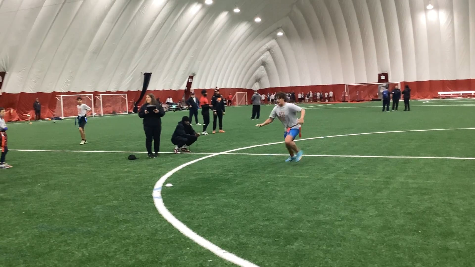 Watch PurpleShift athlete's 5-10-5 Agility: 4.84 seconds