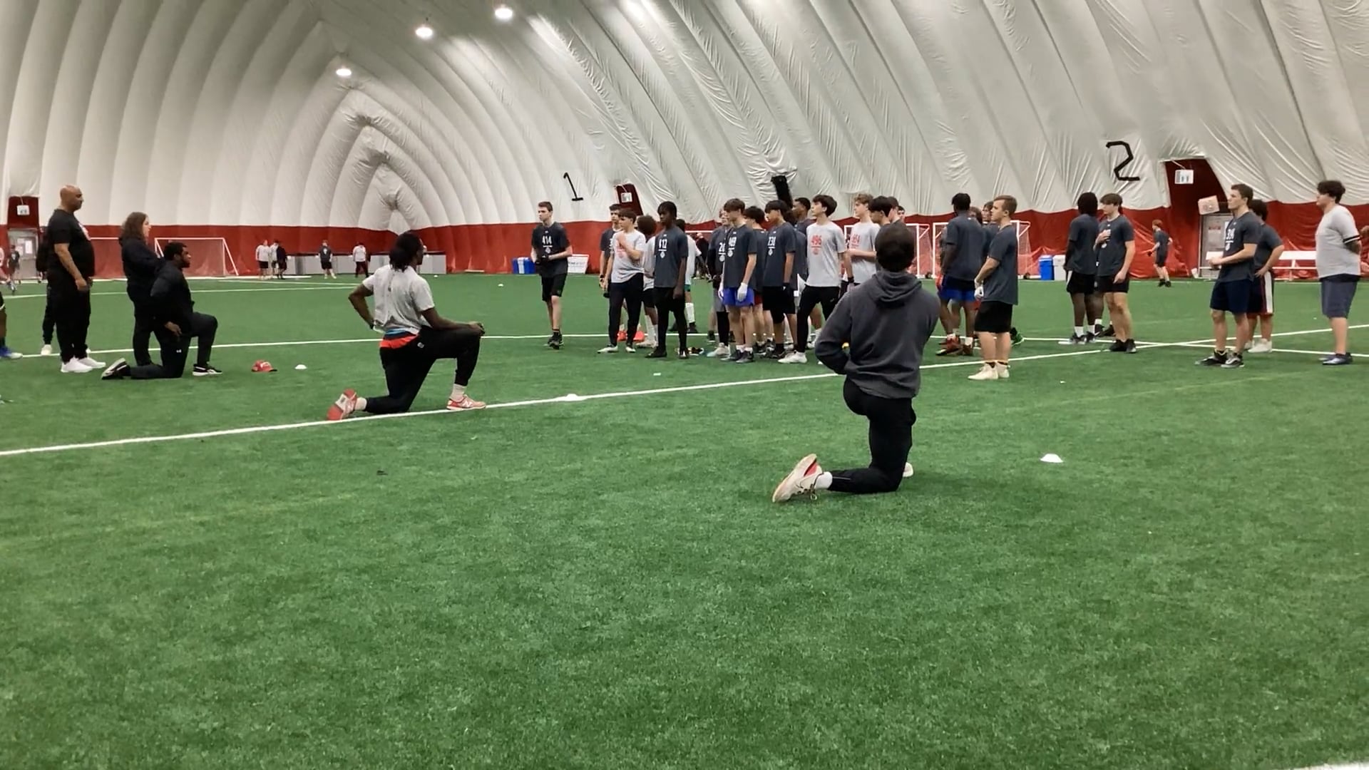 Watch PurpleShift athlete's 5-10-5 Agility: 4.99 seconds
