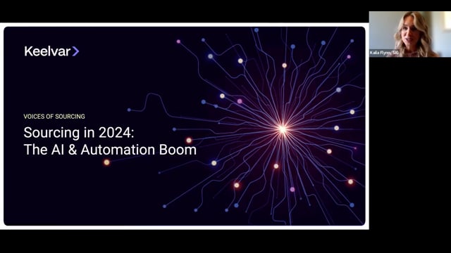 Sourcing in 2024: The AI & Automation Boom, presented by Keelvar | 2.1.2024
