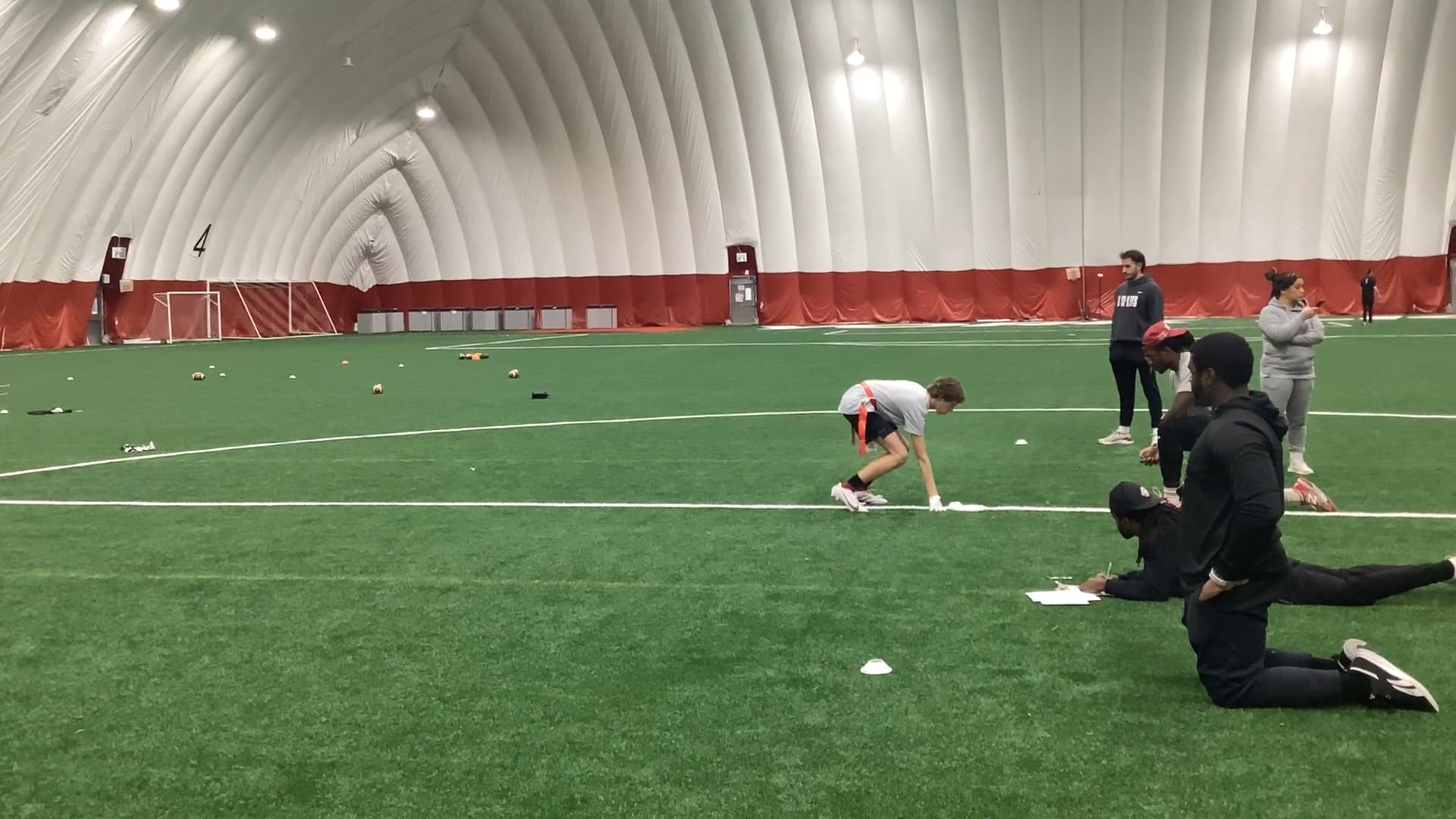 Watch greysen schwarz's 5-10-5 Agility: 5.11 seconds