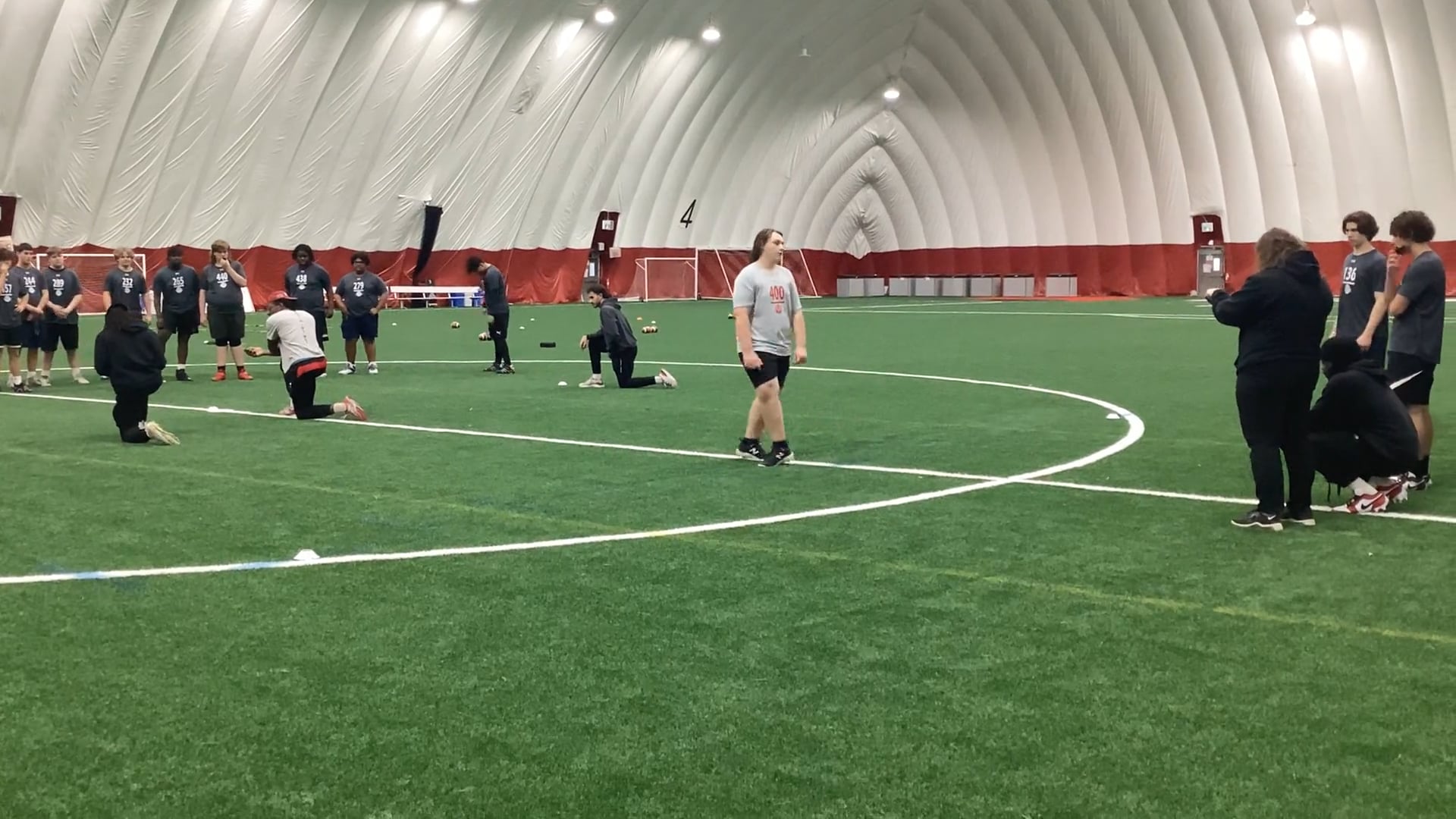 Watch greydon ward's 5-10-5 Agility: 6.14 seconds