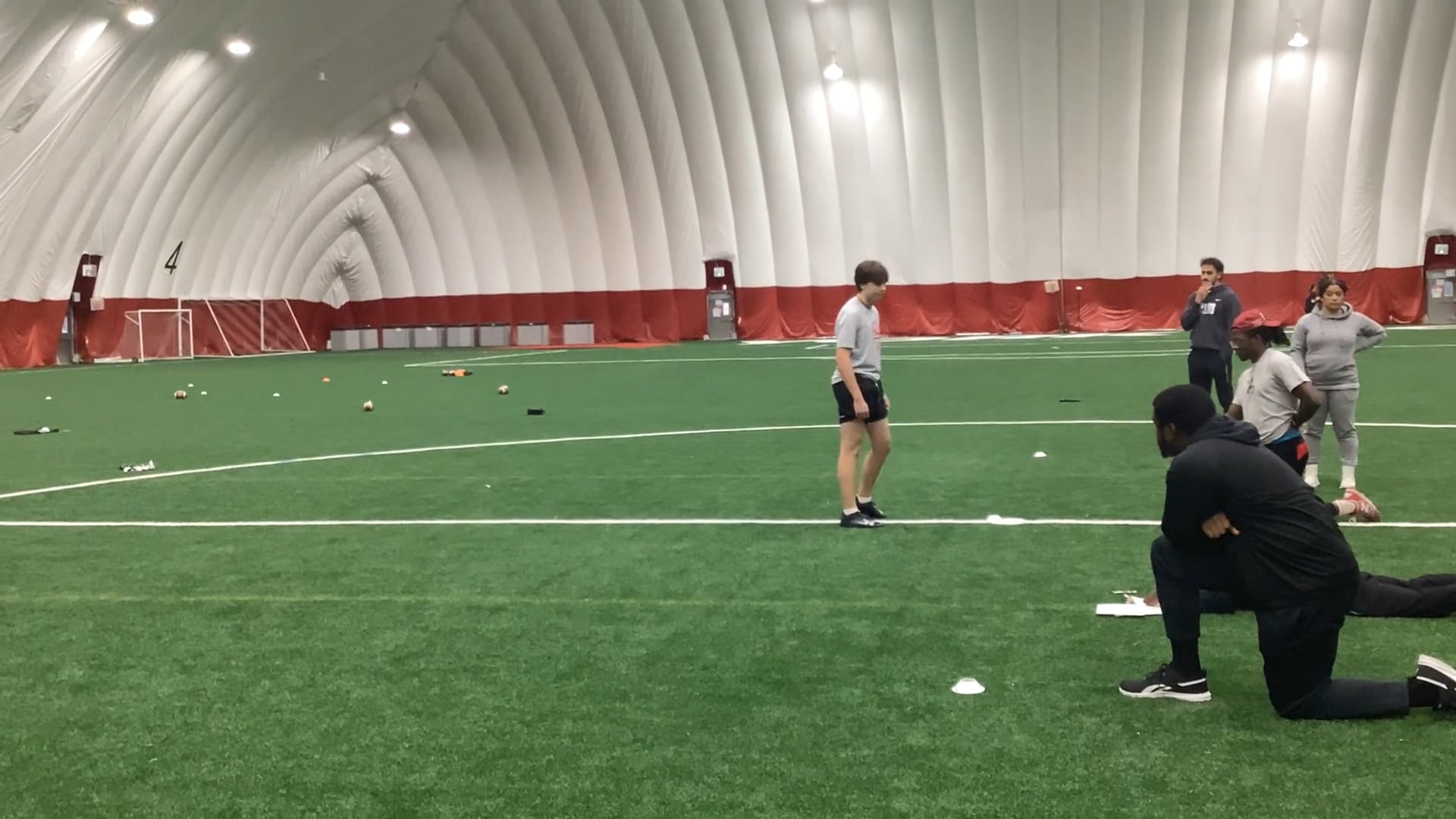 Watch oliver poupore's 5-10-5 Agility: 5.34 seconds