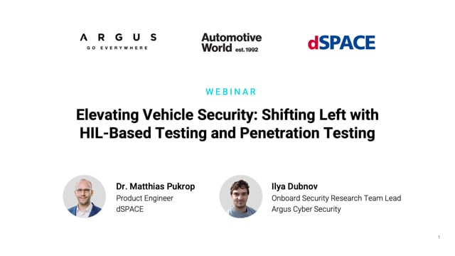 Elevating vehicle security: shifting left with HIL-based testing and penetration testing