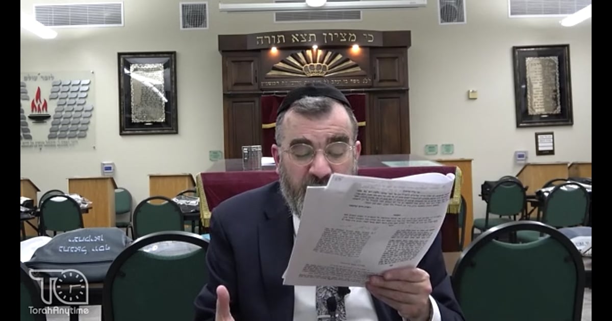 R' Avrohom M. Mendelson Havdalla (or Kiddush) on Beer, Coffee, Soda