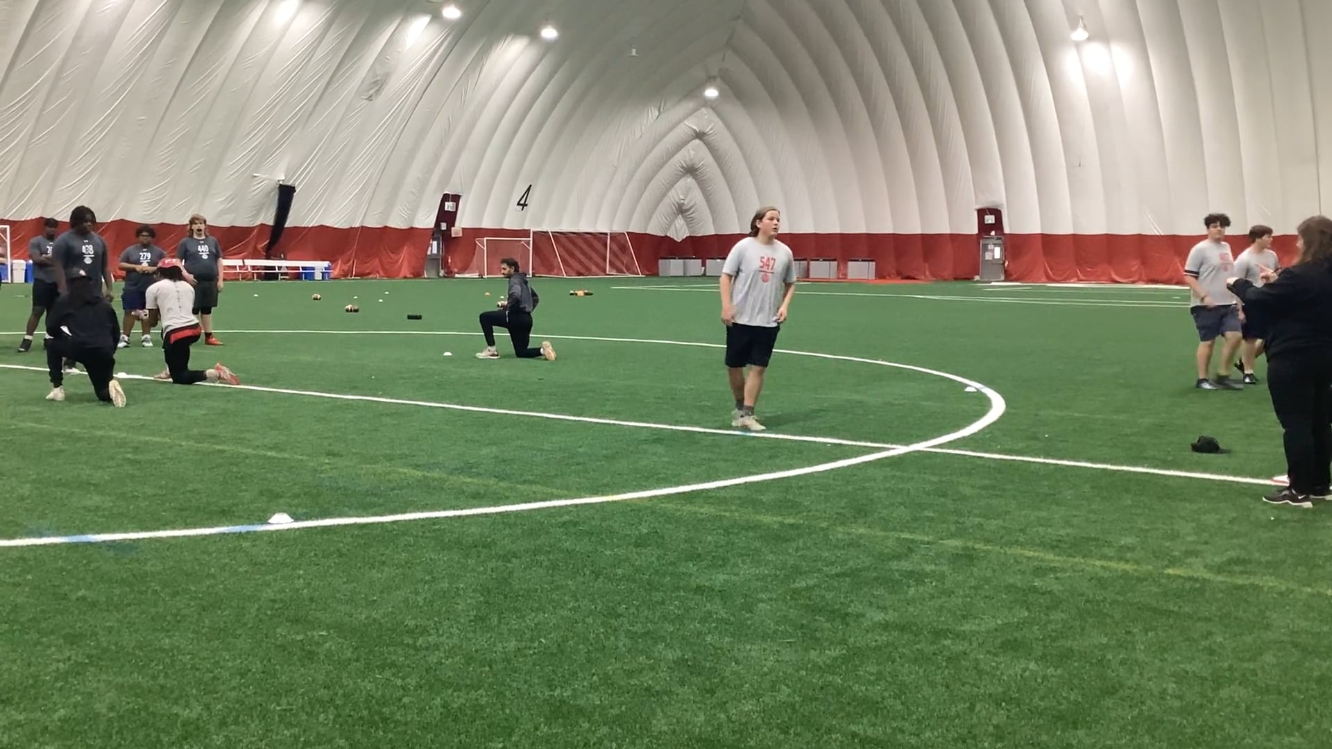 Watch grayson ossinger's 5-10-5 Agility: 5.71 seconds