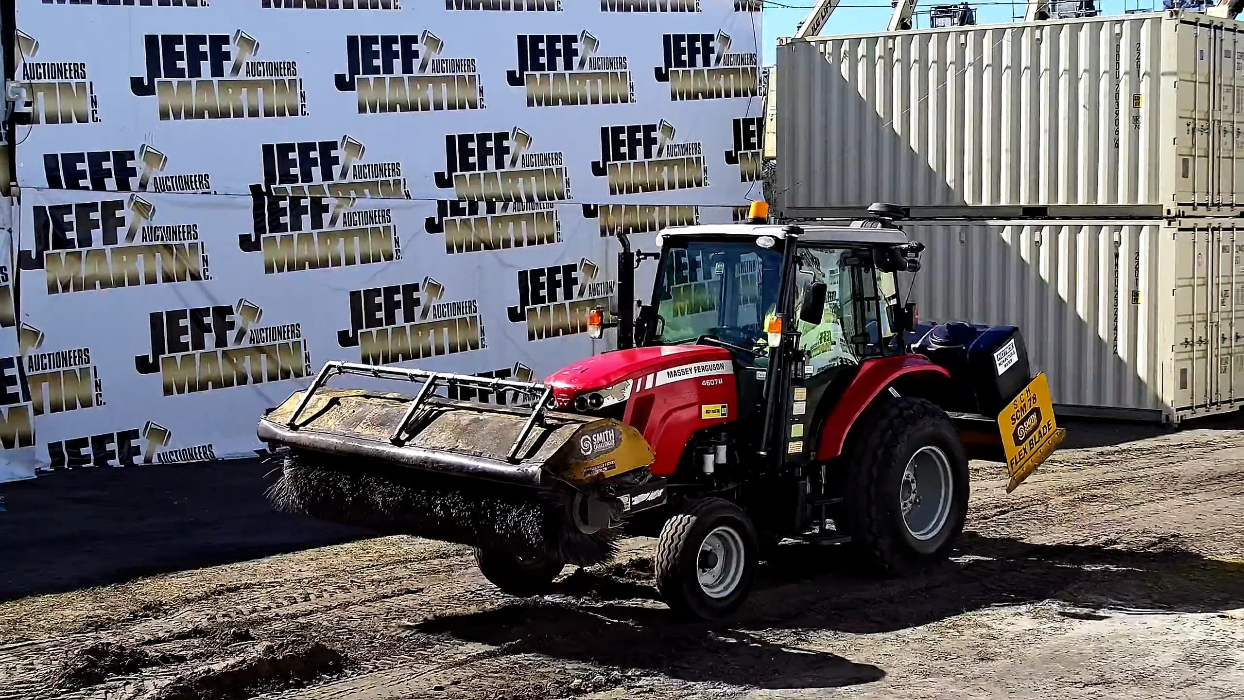 2017 MASSEY FERGUSON FM4607M SN M46070GJM72301 BROOM TRACTOR on Vimeo