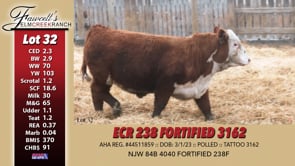 Lot #32 - ECR 238 FORTIFIED 3162
