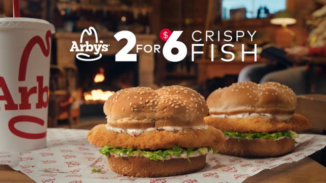 Arby's - 2 for $6 Fish - "New Word"