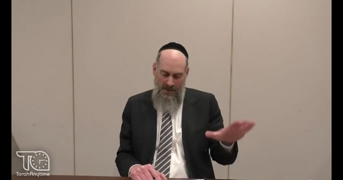 R' Yosef Viener Contemporary Halacha and Hashkafa Food and Tefilas