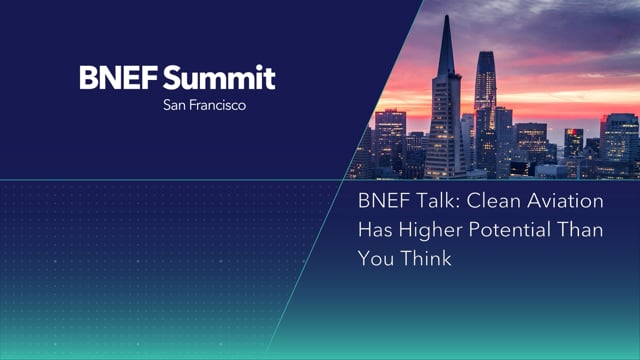Watch "<h3>BNEF Talk: Clean Aviation Has Higher Potential Than You Think</h3>
Nikolas Soulopoulos, Head of Commercial Transport Research, BloombergNEF"