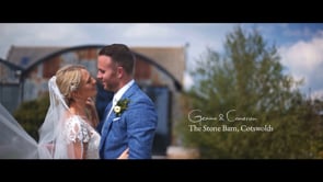 STONE BARN WEDDING VIDEO | GEMMA + CAMERON