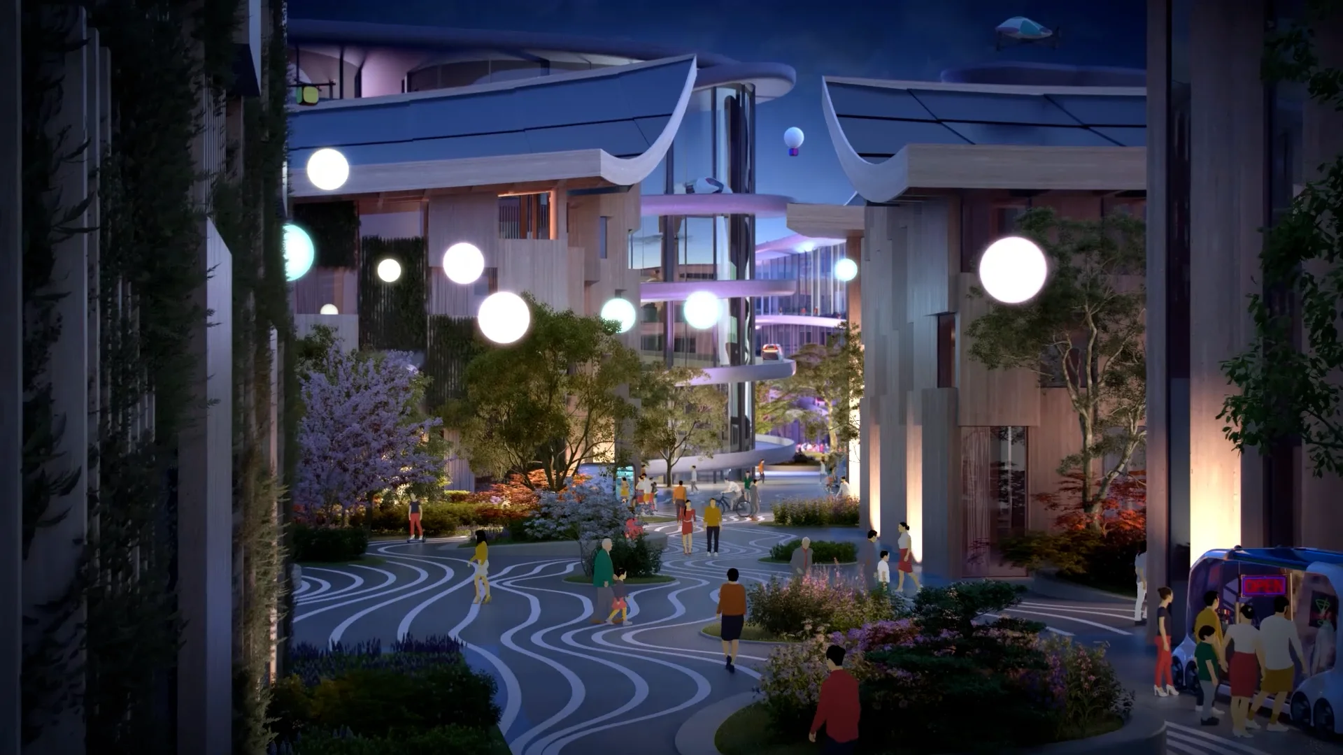 Toyota Woven City - Brick Visual