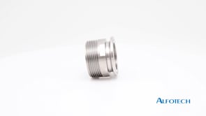 Mini Clamp-Bundklemmstutzen, DS/ISO, mit BSP-Nippel