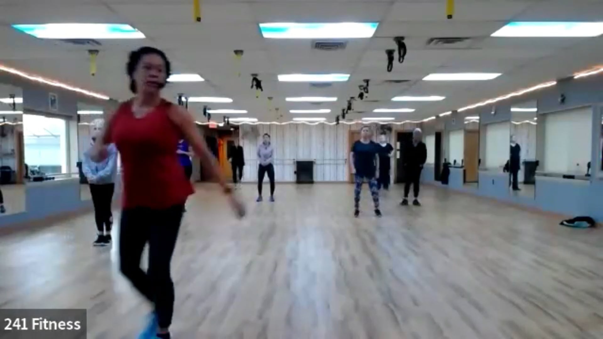 2-04-24 - HIIT - light weights