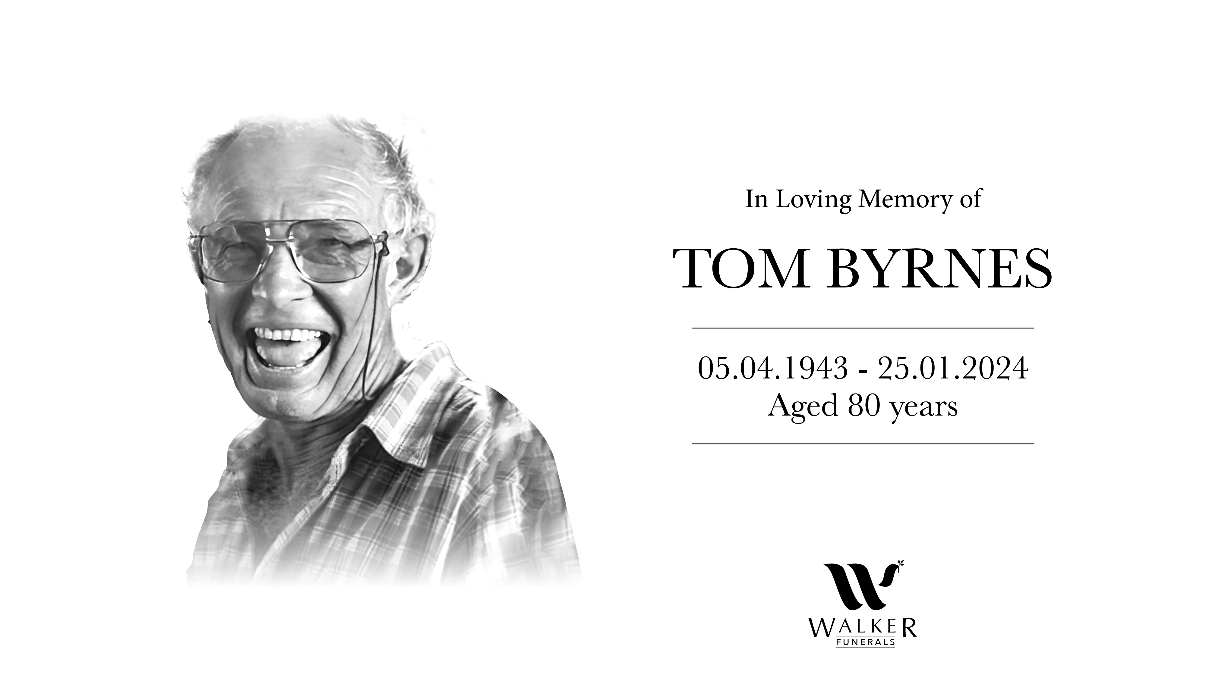 Robert B Walker Funerals Tom Byrnes on Vimeo
