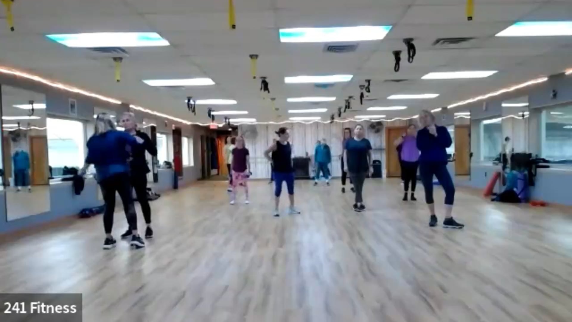 1-29-24 Kickboxing, weights, mat
