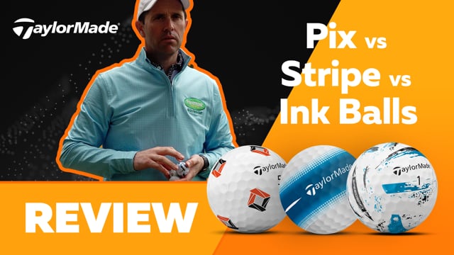 Review | TaylorMade Pix vs Stripe vs Ink Golf Balls