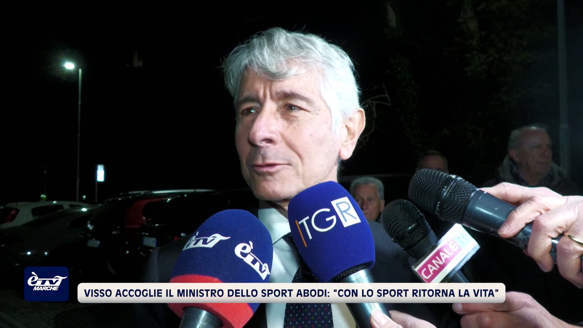 Visso accoglie il Ministro dello Sport Abodi: “Con lo sport ritorna la vita” - VIDEO
