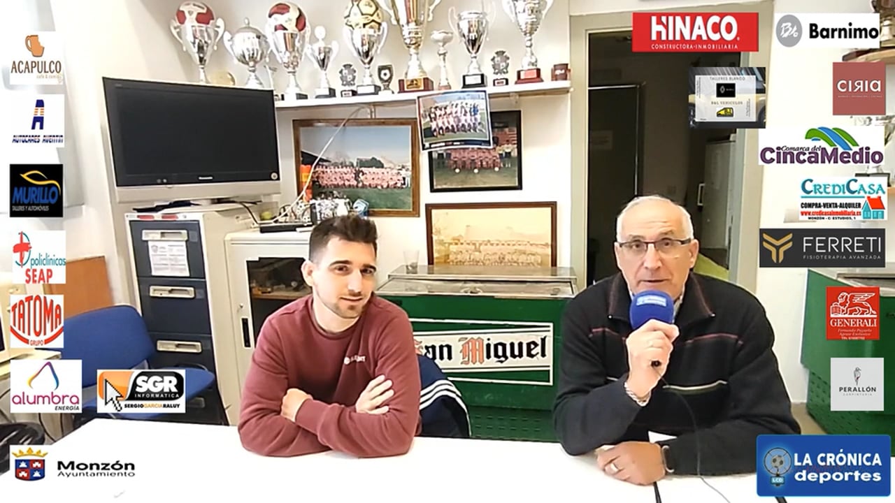 SAÚL LARROSA BORROY  PREPARADOR FÍSICO DEL  AT.MONZÓN  ALUMBRA  3ª RFEF Y ENTRENADOR DEL  AT.MONZÓN FÚTBOL BASE DIVISIÓN DE HONOR INFANTÍL