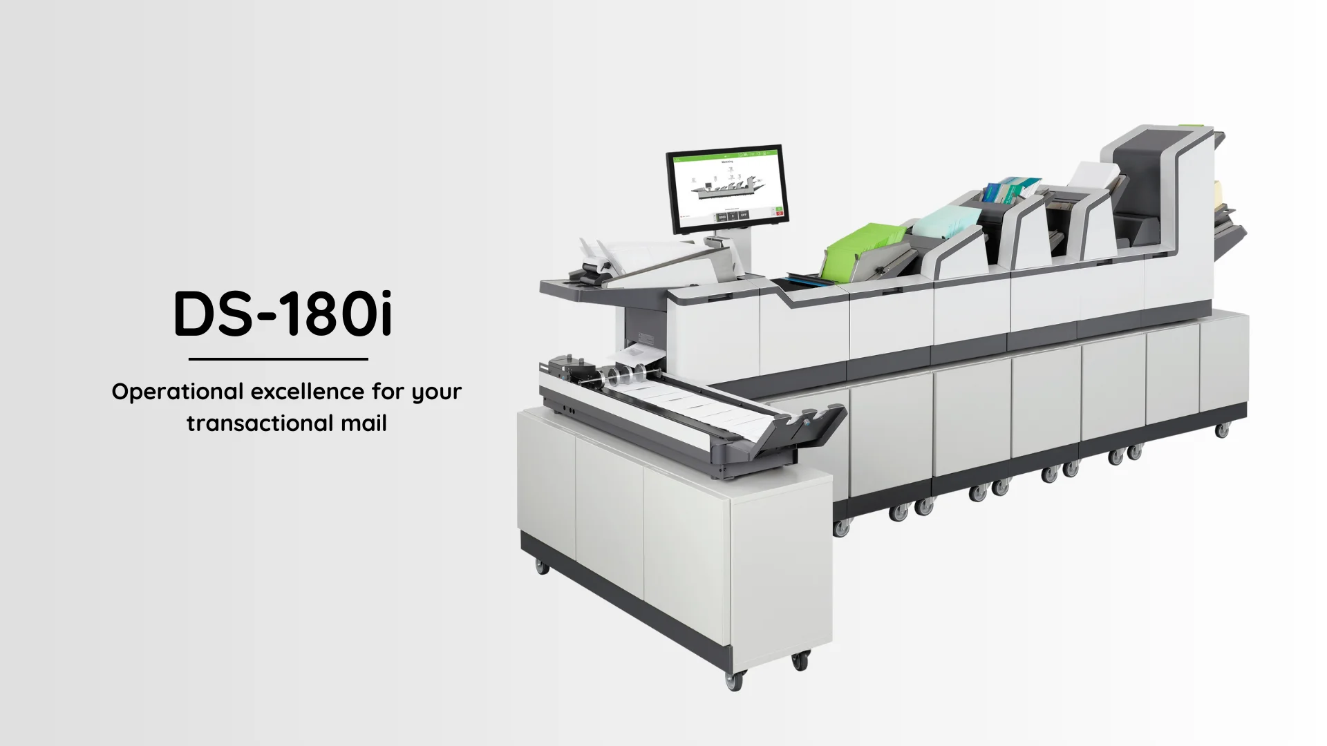 DS-180i folder inserter | Quadient Mail Related Solutions
