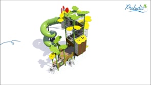 J56010® aires de jeux structures multi-activités / jeux multifonctions kanopé vidéo