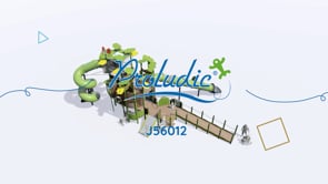 J56012® Áreas de juegos juegos combinados kanopé vídeo