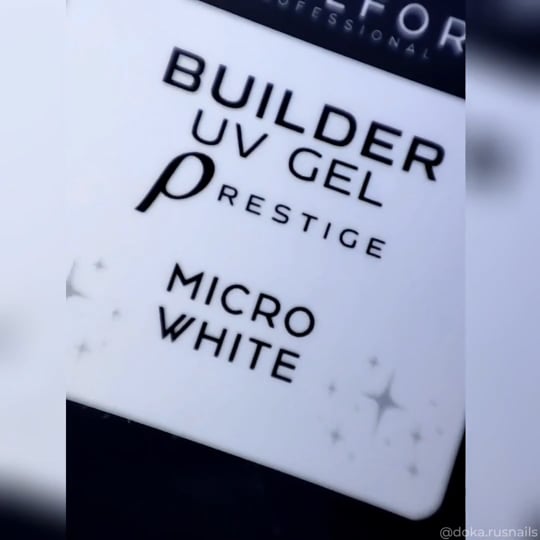 Video: PREMIUM GEL PRESTIGE - MICRO WHITE 50ML