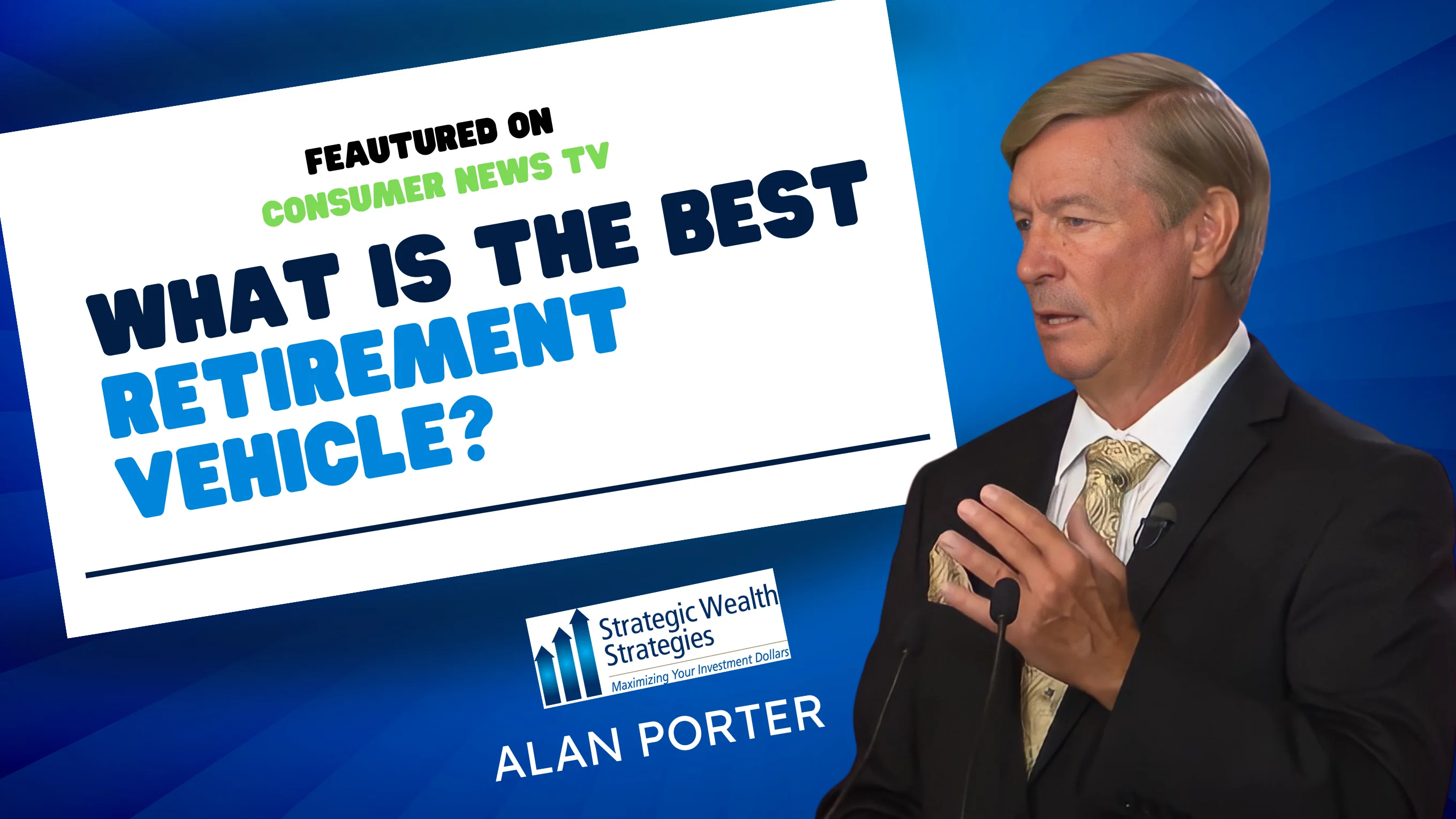 WHAT IS THE BEST RETIREMENT VEHICLE? on Vimeo