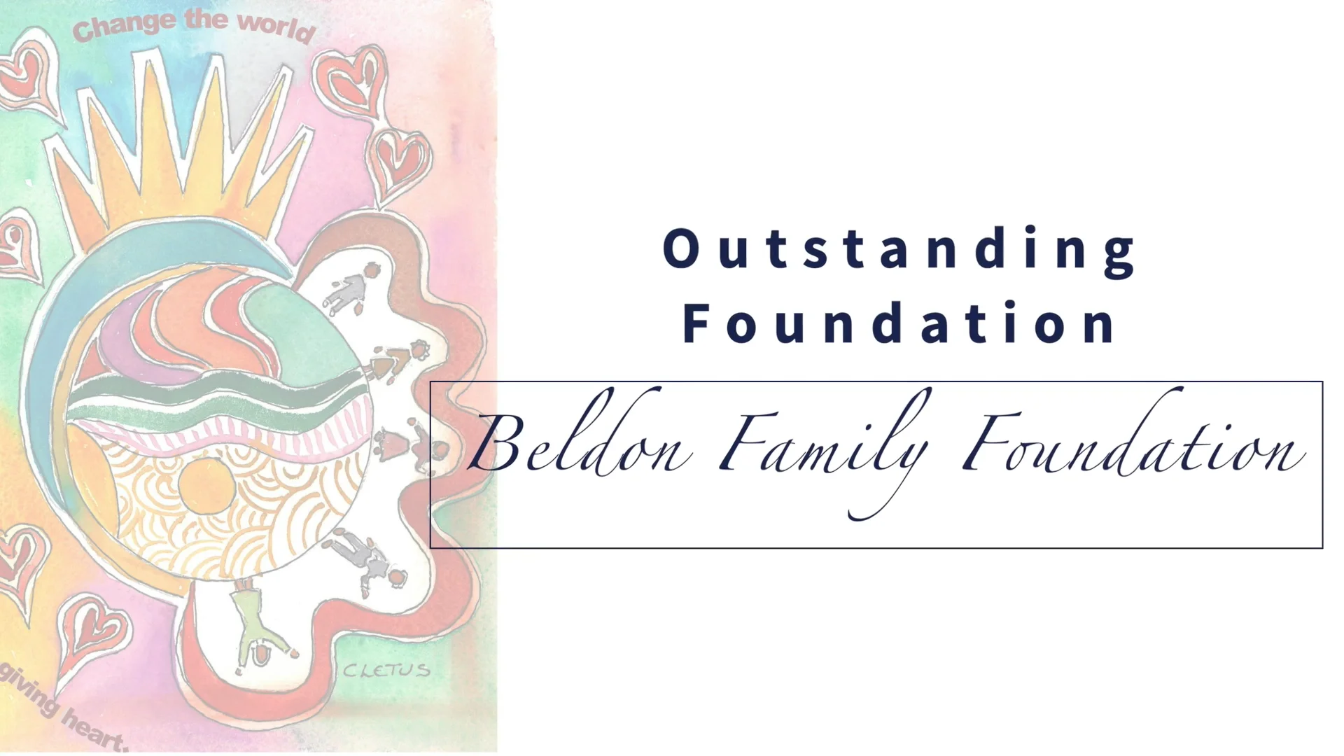 AFP Outstanding Foundation: Beldon Family Foundation